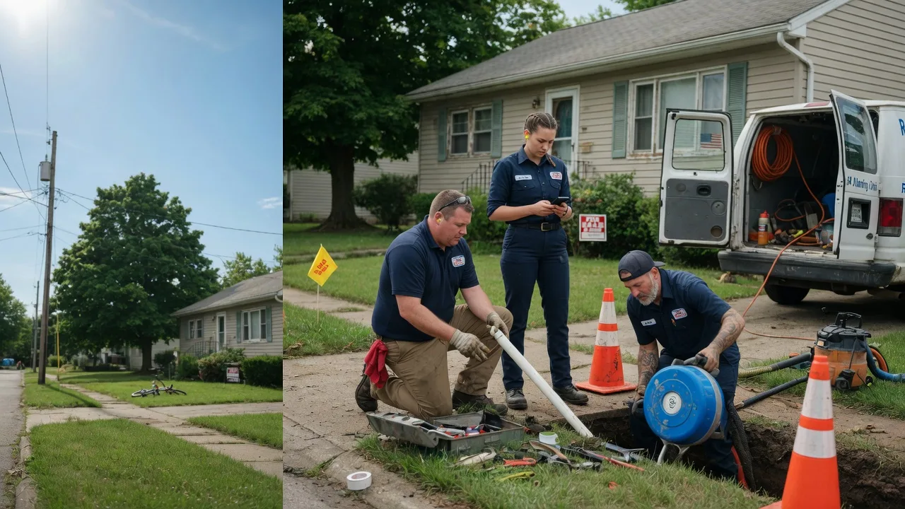 Sewer Line Repair in Grafton, IL near me